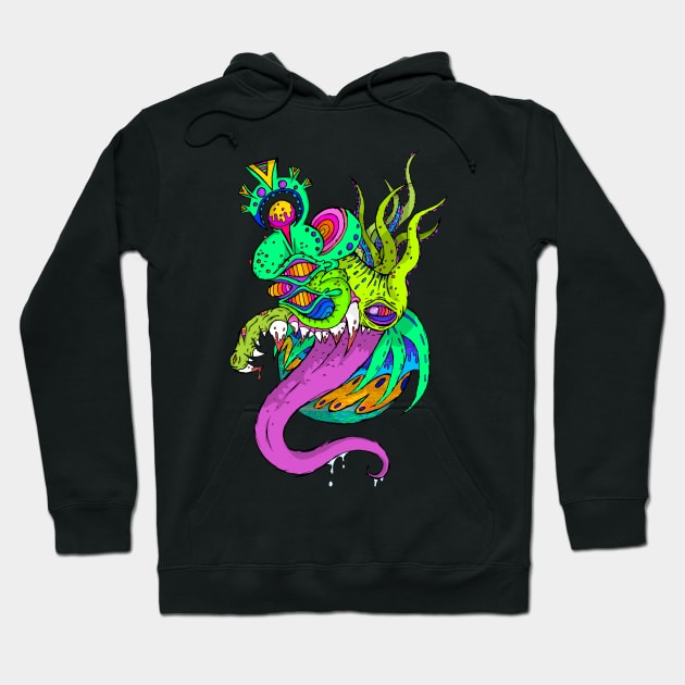 Dragon Head Hoodie by mothammer